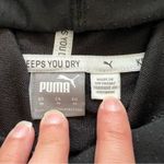 Puma  cropped sweatshirt hoodie black medium Photo 1