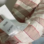 Loft  Open Lightweight Blazer Beige Cream Stripes Photo 12