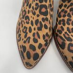 Seychelles  Boots Size 8.5 Booties Animal Print Zipper Chunky Block Heel Leather Photo 3