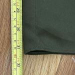 FLORES & FLORES Wide Leg Dress Pants Green Size 10 NEW 100% Silk Designer Career Photo 6