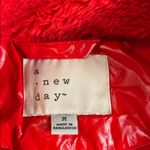 A New Day Red Puffer Vest Size M Photo 3