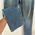 True Religion  Jeans Womens Size‎ 28 Straight Leg Distressed Low Rise Vintage Y2k Photo 7