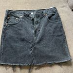 Levi’s Black Jean Skirt Photo 0