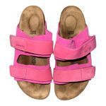 Birkenstock  Fuchsia Double-Strap Sandals Photo 0