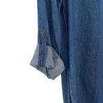 Krazy Kat  Chambray Denim Shirt Dress Photo 9