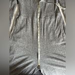 Anthropologie Marisa Hacci Wide Leg Sleep Jumpsuit sz Small Marled Heather gray Photo 9