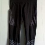 C9 by Champion Semi Crop Black Leggings Sunburst Pattern Size M Size M Photo 0