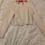 Lulus Daily Snuggle White Eyelash Knit Sweater Photo 1