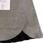 ZARA  Black and White Plaid Midi Skirt Photo 2