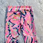Lilly Pulitzer  Weekender High-Rise Midi Legging – Banana Flambé Print Size S🧡 Photo 5