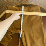 Spanx  Faux Suede High Rise Tummy Shaping Leggings in Rich Caramel size large P‎ Photo 6