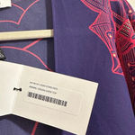 Alexis NWT  birmin 100% silk wrap tie crossover top blouse geometric print xs/s Photo 5