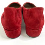 Eileen Fisher Winn Suede Pump in Cerise Red Size 8 Photo 3
