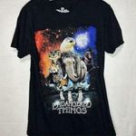 Goodie Two Sleeves  Endangered Things T-Shirt Black Sz M So Soft Photo 0