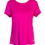 FILA  Sport fuchsia pink short sleeve crewneck stretchy wicking t-shirt medium Photo 0