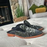 Free People Butterfly Effect Velvet Slide Holiday Mule Photo 1