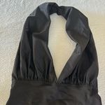 Norma Kamali halter neck Low Back swimsuit, Black, Large, BRAND NEW, $160 Photo 12