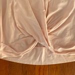 light pink twisty front workout top Photo 4