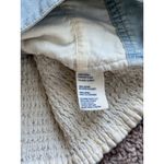 American Eagle Cropped Tank Top Small Blue Denim Chambray Smocked Y2K Summer Photo 7