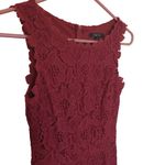 City Studio Size 1 Burgundy Lace Evening Dress Sleeveless Romantic Date Night Red Photo 2