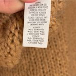 Aerie  Oversized Crewneck Sweater Size Small Brown Tan Wool Blend Chunky Knit Photo 5