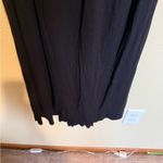 L'Agence LA't by  Black Strapless Faux Wrap Maxi Dress S Photo 3