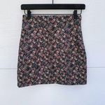 ZARA Floral Mini Skirt Photo 2