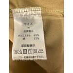 Fifth Japan Beige Blouse — Structured Waist Pleated Detail Size M / Fits USA 4–6 Tan Size M Photo 4