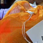 Acne Studios Acne orange asymmetrical sleeveless top S Photo 9