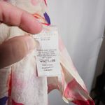 Suzanne Betro 3X Colorful Flowy Boho Tunic Top V Neck Cotton Blend Lightweight Photo 3