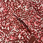 Athleta NWOT 3” High Rise Mesh Racer Run Burgundy Leopard Shorts Size XXS Photo 5