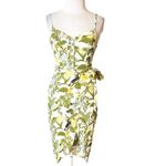 Reformation Rianne dress tropics print toucan bird tropical leaves sz 0 Photo 2