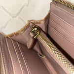 Miu Miu Authentic  Leather Tan Zippy Wallet Photo 8