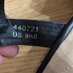 Lands' End Lands’ End low woven wedge ankle strap sandals 9.5 Photo 5