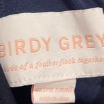 Birdy Grey Jan Mesh Sleeveless Pockets Maxi Navy Dress Photo 4