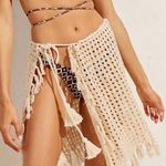 Urban Outfitters  Cream Crochet Sarong Photo 0