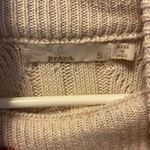 prAna  Cream Turtle Neck Cable knit Sweater Small Photo 2