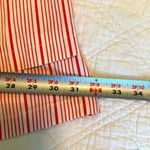 1 Madison Madison Red White Striped Skirt. Cotton Size 8 Like New Photo 11