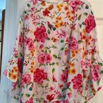 Pioneer Woman Square Neck Raglan Sleeve Floral Top M Size M Photo 12