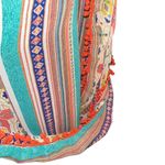 Forever 21 boho infinity scarf with pom pom trim Photo 4