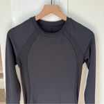 Lululemon Om and On Long Sleeve Midi Dress in Black Photo 6