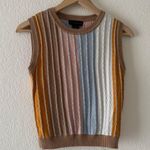 House of Harlow Rainbow Sweater Vest Blue Size XS Photo 2