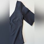 H&M Gray Bodysuit with Deep V-Neck and Short Sleeves Photo 1