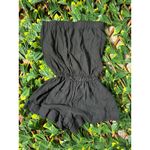 Arden B y2k Strapless Black Mini Romper Size Small Photo 1