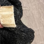 Free People Wool Blend Top Short Sleeve Womens M Blue Black Gray Stripes Boho Photo 5