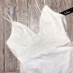 Lulus 🤍 Late Night Snack White Lace Backless Bodycon Dress🤍NWT~LG Photo 5