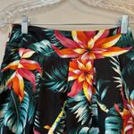 Vintage Taroni Collection Women’s Colorful Tropical Floral Midi Flare Skirt S Photo 4