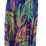 Soft Surroundings Soft‎ Surroundings Reethi Bay Viscose Maxi Skirt Tropical Palms Petite Small Photo 3