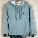 Calvin Klein Jeans  Gray Logo Hoodie Size SMALL Photo 0