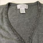 Jennifer Moore  Charcoal Knit Top Photo 2